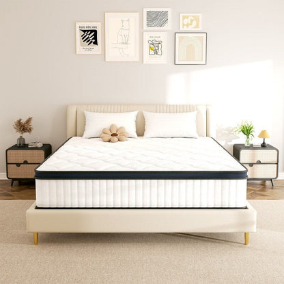 Materasso a molle insacchettate con memory foam – Certificato OEKO-TEX®, rivestimento traspirante