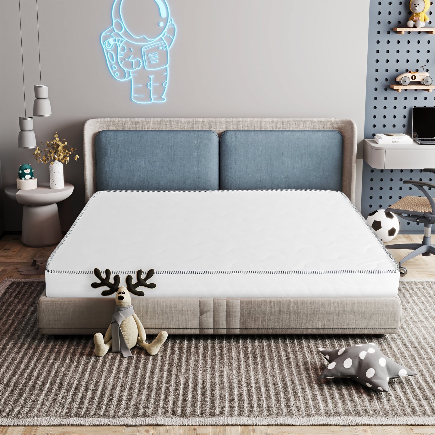 Materasso in schiuma rigida Suri da 6 pollici in una scatola