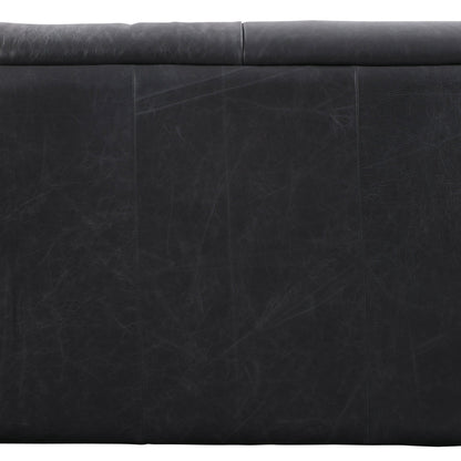 Divano Poly &amp; Bark Essex 89 - Vera pelle italiana pieno fiore