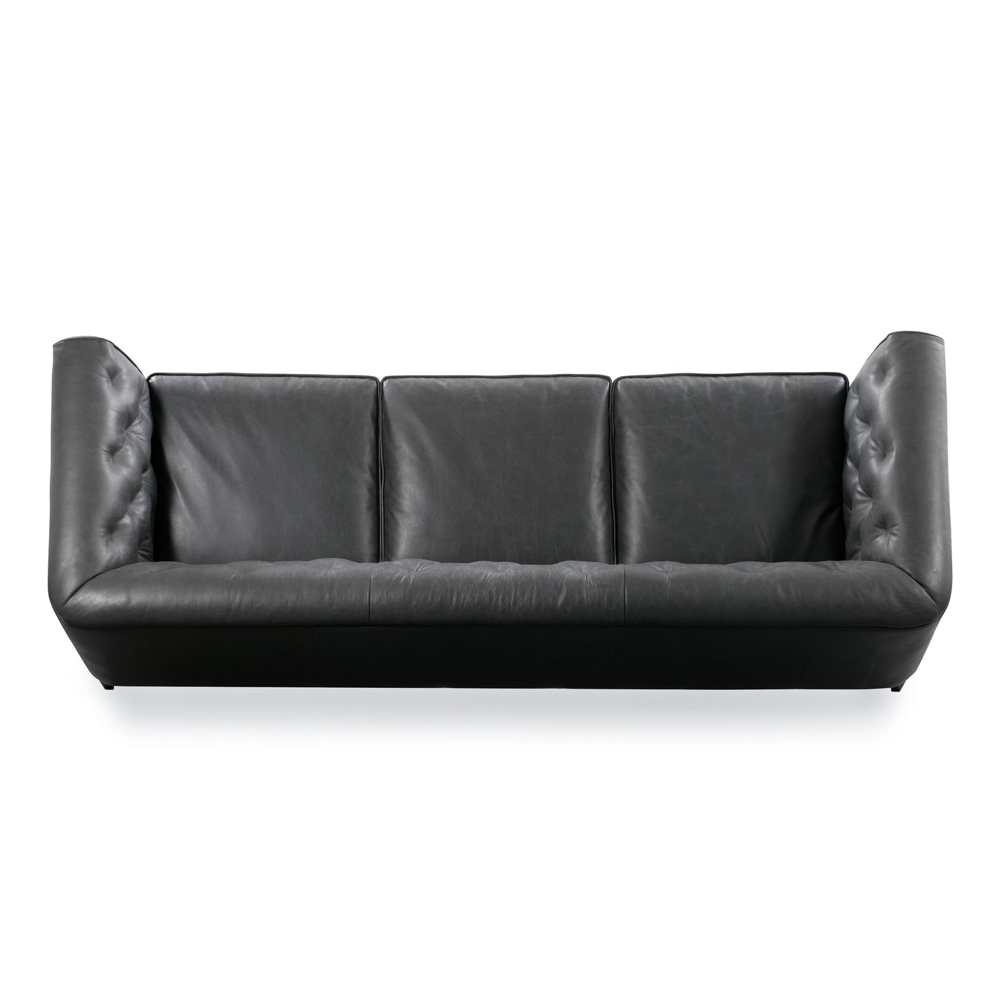 Divano Poly &amp; Bark Essex 89 - Vera pelle italiana pieno fiore