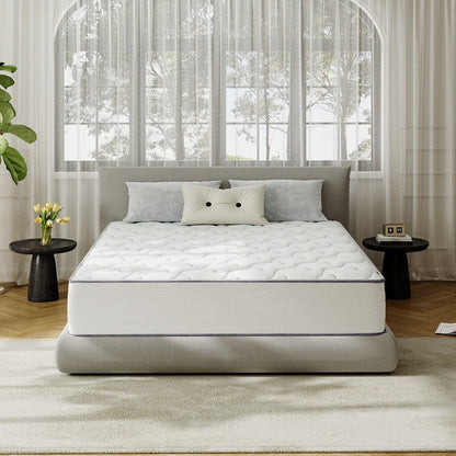 Materasso in memory foam ibrido SweDrea da 10 pollici, rinfrescante e morbido, in scatola con CertiPUR-US, SGS e OEKO-TEX