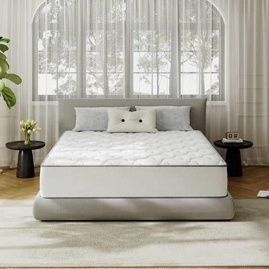 Materasso in memory foam ibrido SweDrea da 10 pollici, rinfrescante e morbido, in scatola con CertiPUR-US, SGS e OEKO-TEX