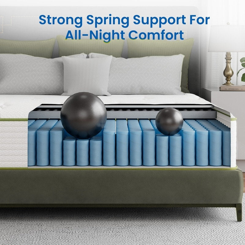 Materasso in memory foam ibrido SweDrea 12 Gel con comfort rinfrescante e qualità certificata