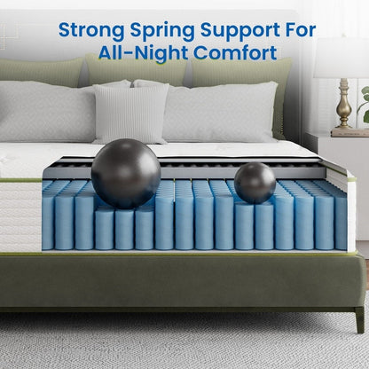 Materasso in memory foam ibrido SweDrea 12 Gel con comfort rinfrescante e qualità certificata