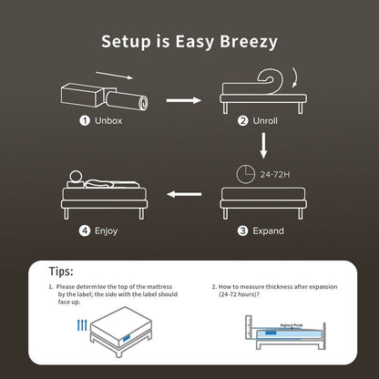 Materasso ibrido SweDrea Plush - 12 notti rinfrescanti per chi dorme caldo