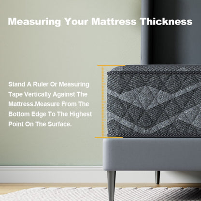 Materasso traspirante rinfrescante SweDrea Medium Hybrid Memory Foam da 14 pollici con CertiPUR-US, SGS e OEKO-TEX