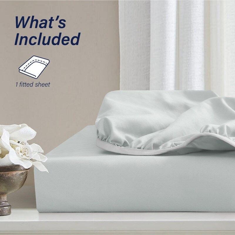 Lenzuolo con angoli singolo Swift Home in microfibra spazzolata doppia da 16 pollici con tasca profonda