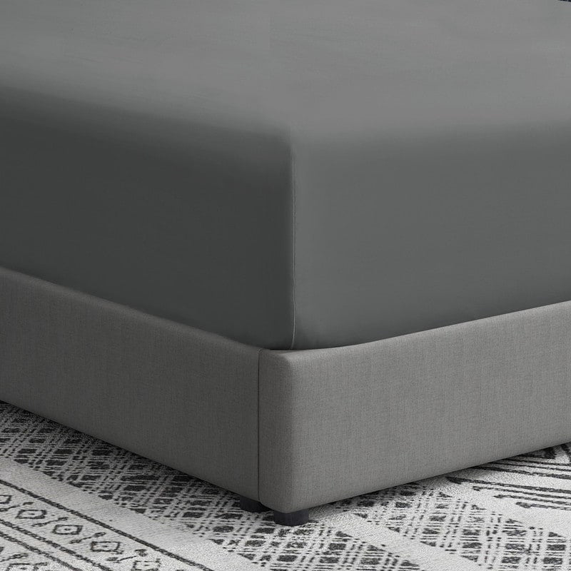 Lenzuolo con angoli singolo Swift Home in microfibra spazzolata doppia, 18-21 pollici, con tasca extra profonda