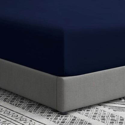 Lenzuolo con angoli singolo Swift Home in microfibra spazzolata doppia, 18-21 pollici, con tasca extra profonda