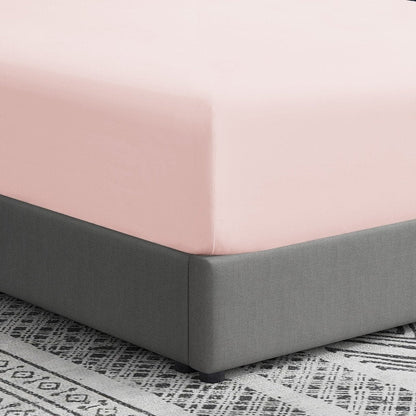 Lenzuolo con angoli singolo Swift Home in microfibra spazzolata doppia, 18-21 pollici, con tasca extra profonda