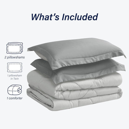 Set di piumini in microfibra reversibile Swift Home in alternativa al piumino