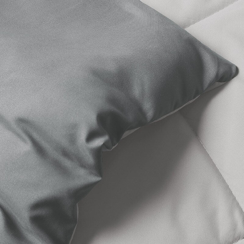 Set di piumini in microfibra reversibile Swift Home in alternativa al piumino