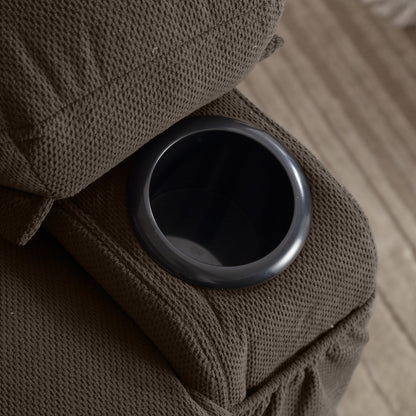 Divano reclinabile oscillante con massaggio riscaldato