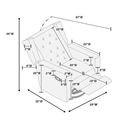 Aliante girevole Poundex