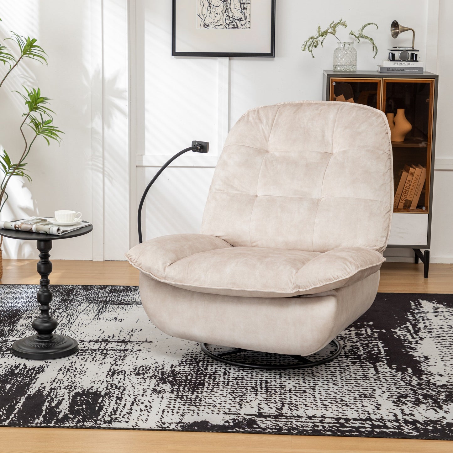 Poltrona reclinabile girevole e scorrevole di GDFStudio