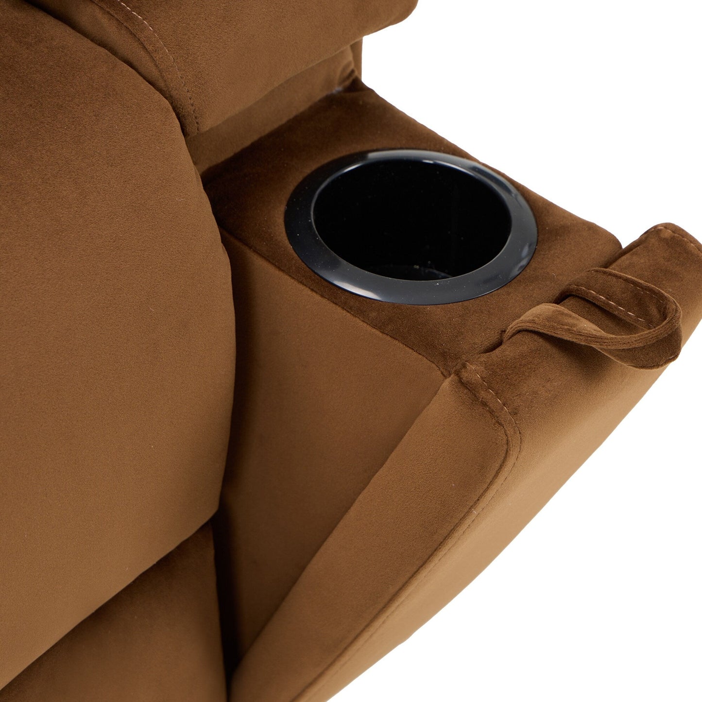 Poltrona reclinabile girevole con massaggio, riscaldamento e supporto per telefono: ideale per soggiorno, ufficio, camera da letto