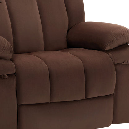 Poltrona reclinabile girevole con massaggio, riscaldamento e supporto per telefono: ideale per soggiorno, ufficio, camera da letto