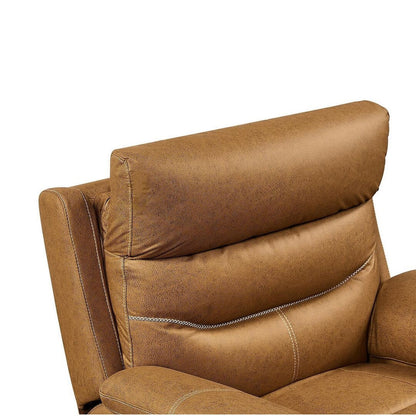 Divano reclinabile girevole singolo con telecomando elettrico e porta USB