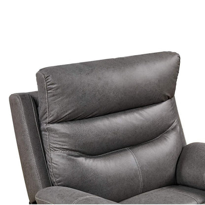 Divano reclinabile girevole singolo con telecomando elettrico e porta USB