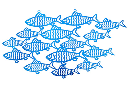 Honi - Sagoma Branco Pesci Da Parete Bluette