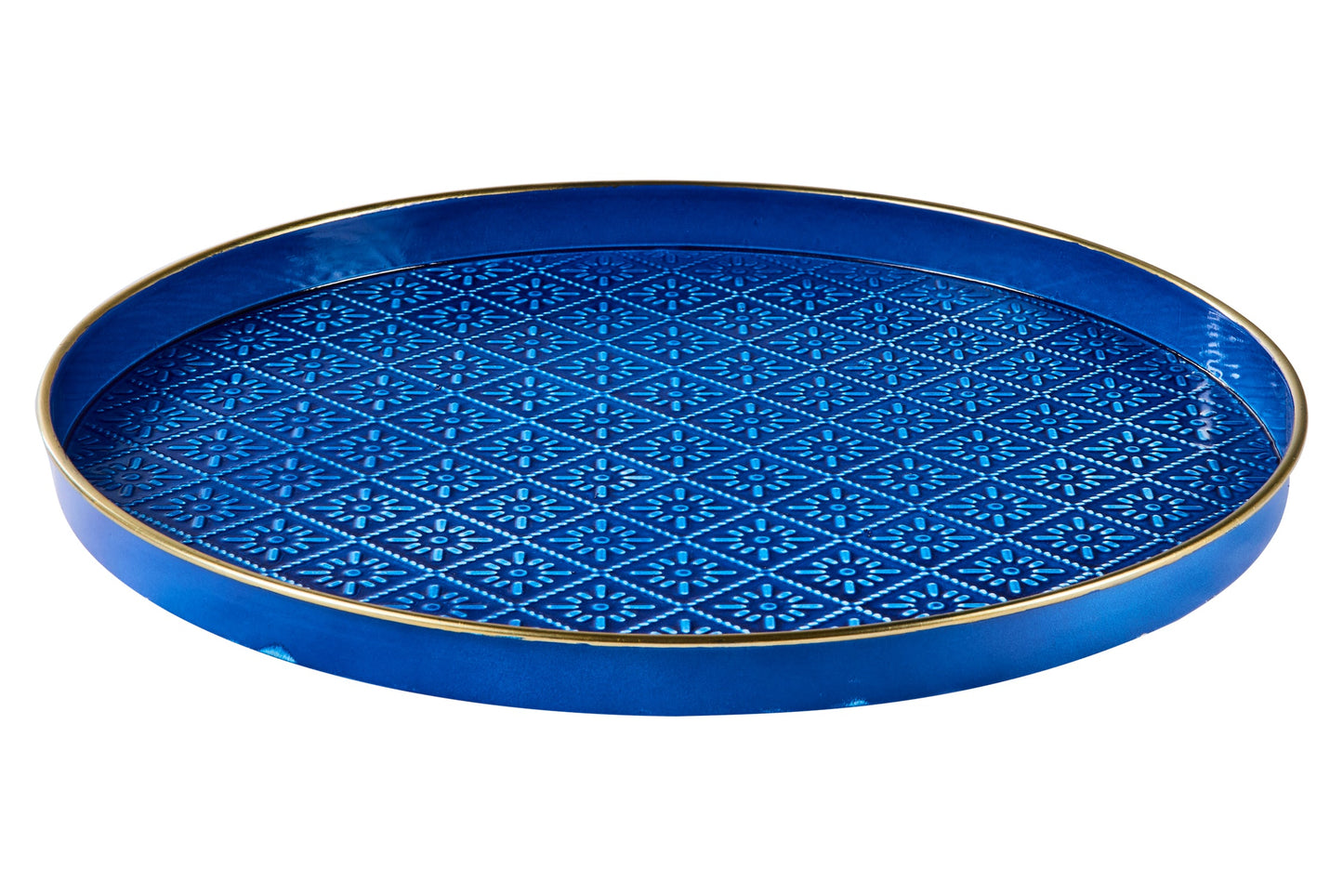 Honi - Vassoio Tondo Incisa Bluette