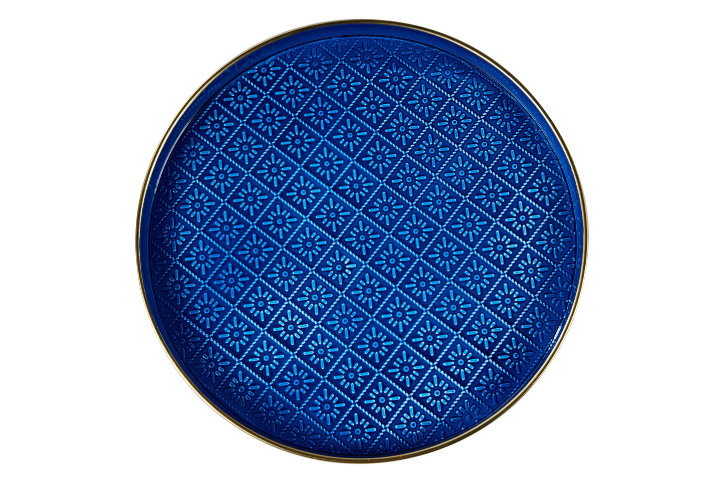 Honi - Vassoio Tondo Incisa Bluette