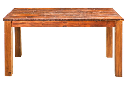 Telgede - tavolo pranzo in legno di recupero - 6 persone