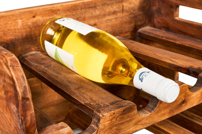 Portabottiglie Impilabile In Legno