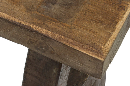 Sgabello Legno Di Recupero