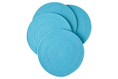 Set Tovagliette 1/4 Celeste