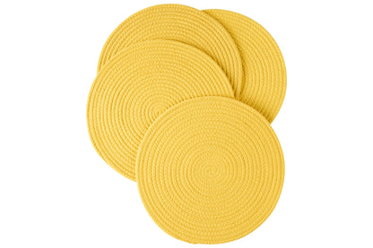 Set Tovagliette 1/4 Giallo