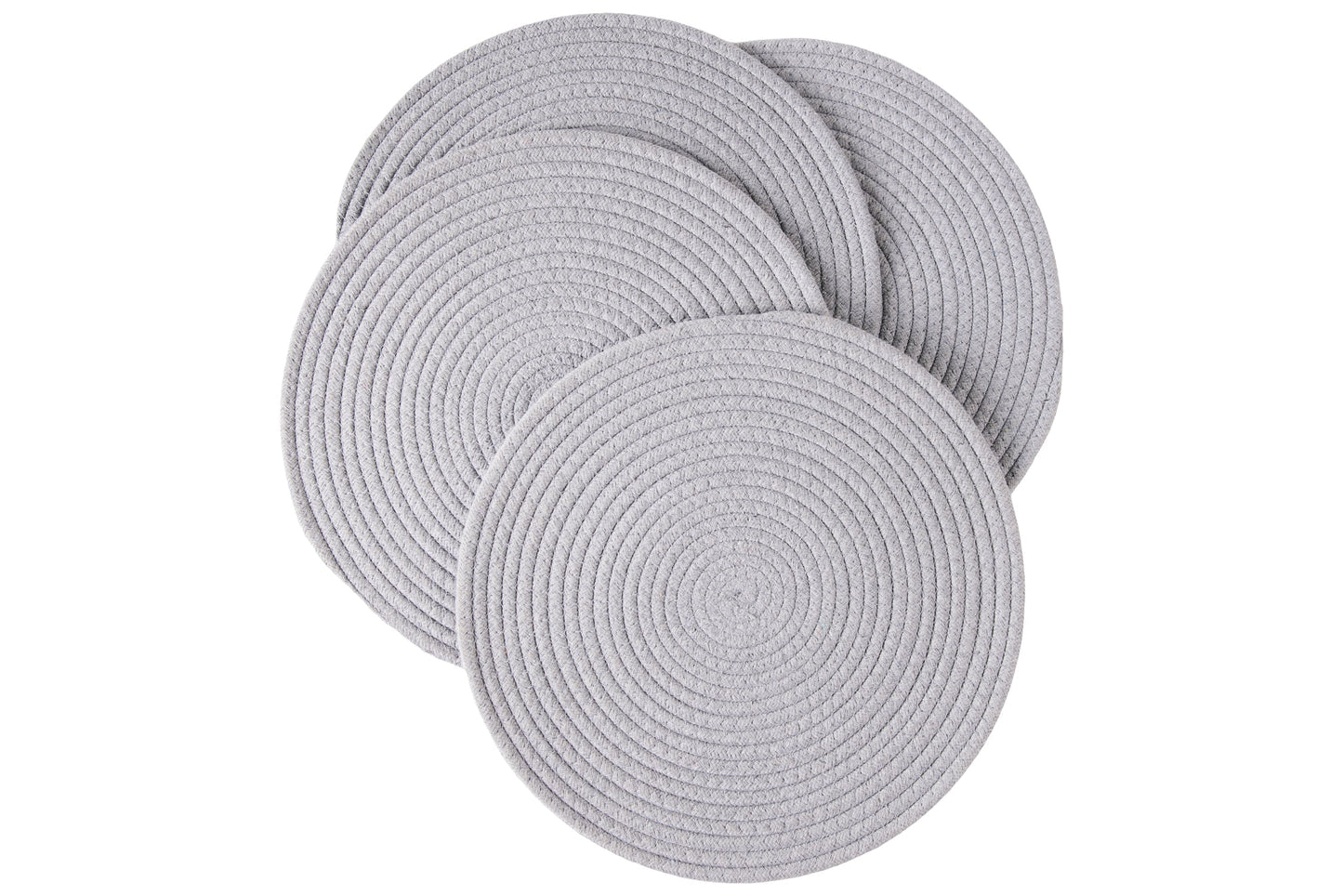 Set Tovagliette 1/4 Grigio