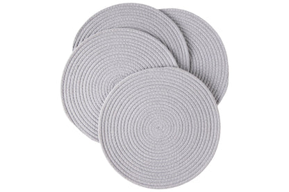 Set Tovagliette 1/4 Grigio