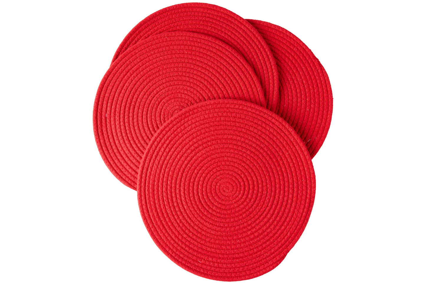 Set Tovagliette 1/4 Rosso