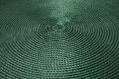 Tovaglietta - Traccina Tondo Verde Scuro Wrap