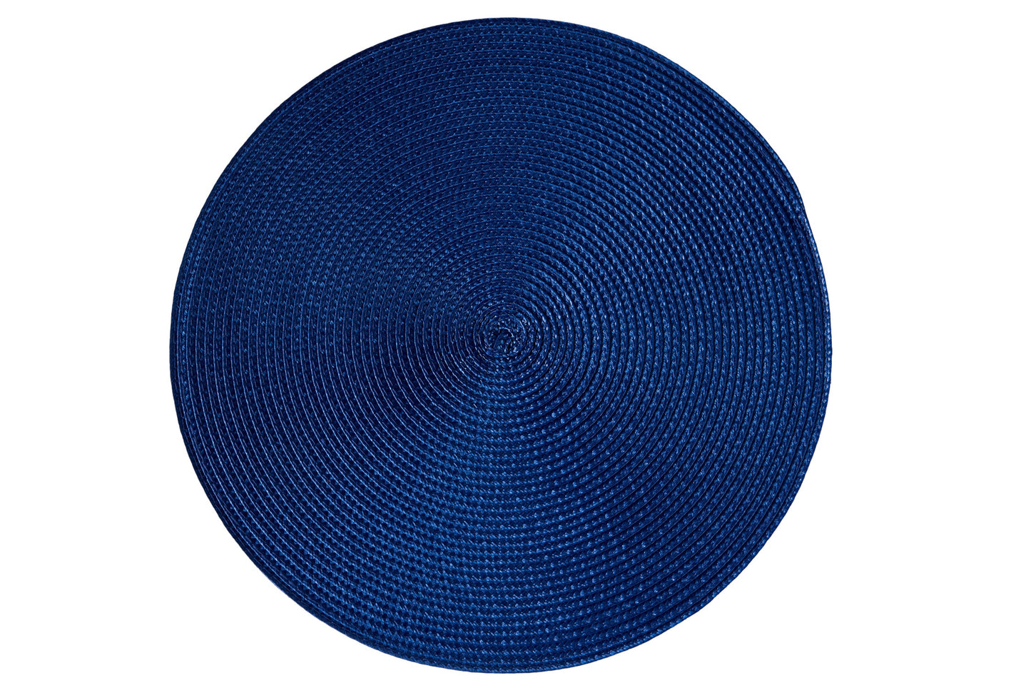 Tovaglietta - Treccina Tondo Set 1/4 Avvolgimento Blu