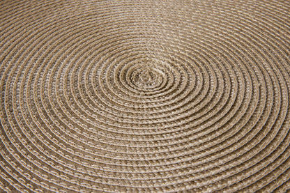 Tovaglietta - Traccina Tondo Set 1/4 Sabbia Wrap