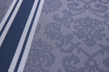 Molinetti - Sottopiatti Set 1/4 Azzurri Con Disegno Ricamo