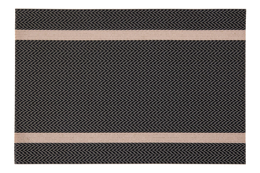 Galletti - Sottopiatti Set 1/4 Beige E Nero Con Riga Beige