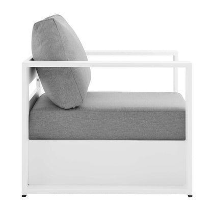 Set di poltrone da esterno Tahoe in alluminio verniciato a polvere, 2 pezzi