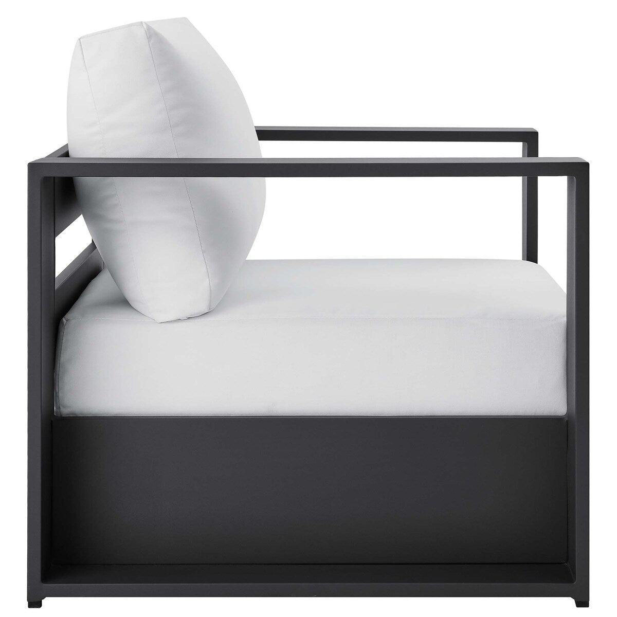 Set di poltrone da esterno Tahoe in alluminio verniciato a polvere, 2 pezzi