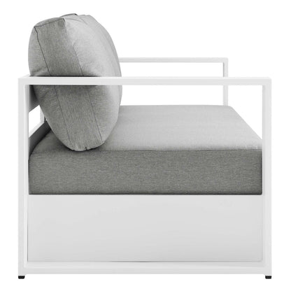 Set da 2 pezzi in alluminio verniciato a polvere per patio esterno Tahoe