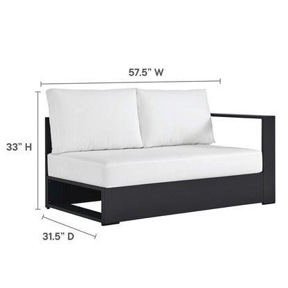 Set di divani componibili in alluminio Tahoe Patio da 3 pezzi