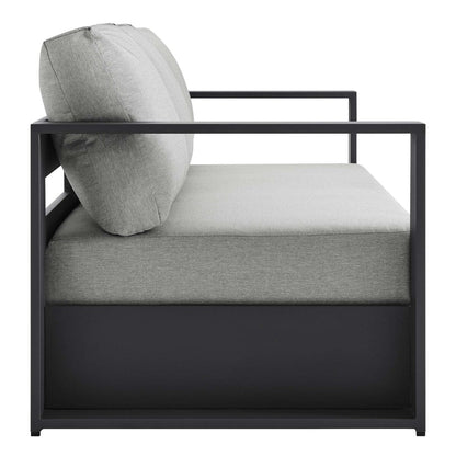 Set da 3 pezzi in alluminio verniciato a polvere per patio esterno Tahoe