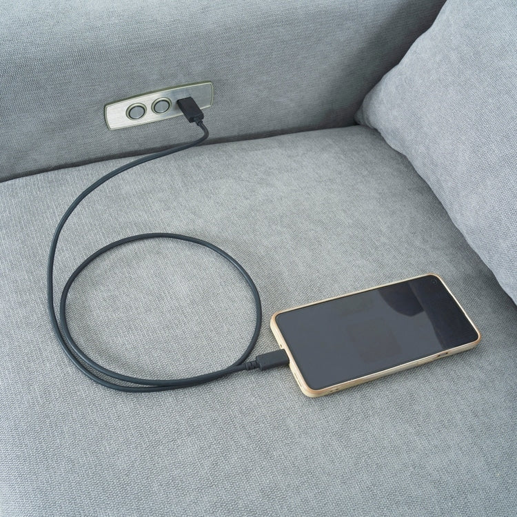 Poltrona reclinabile Tanya Luxury Power Motion con meccanismo girevole, poltrona reclinabile imbottita per soggiorno con supporto lombare