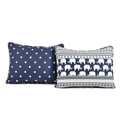 Set trapuntato a righe elefante Ever-Tru di Taylor &amp; Olive, 5 pezzi