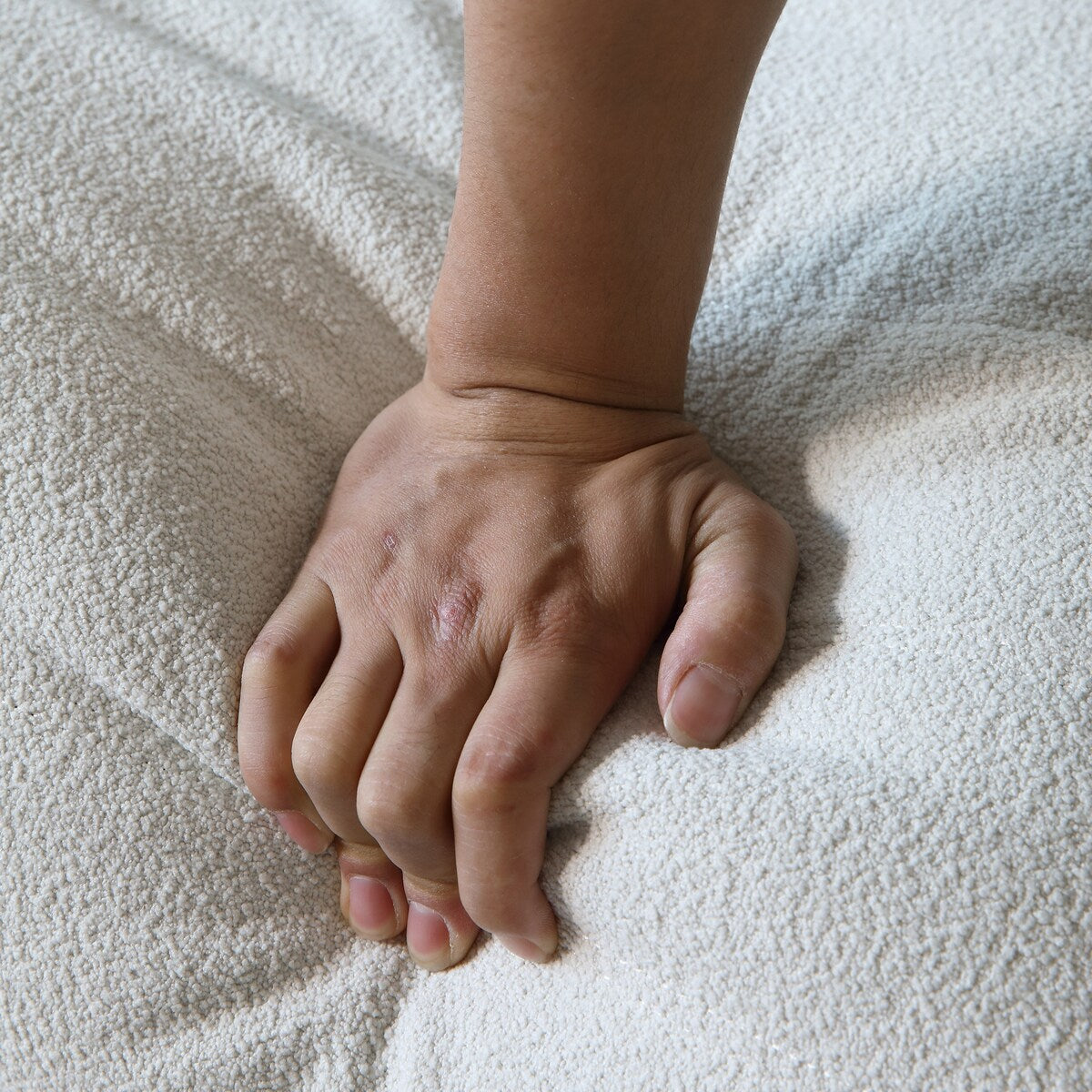 Set di divani a sacco in velluto Teddy