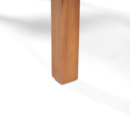 Set di divani e tavolini da esterno in legno di acacia Temecula con cuscini di Christopher Knight Home