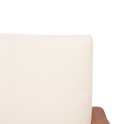 Sedie da esterno in legno di acacia con cuscini Temecula (set da 2) di Christopher Knight Home