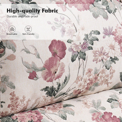 Poltrona reclinabile manuale Terri Classic Cutaway Arms con borchie per soggiorno, set da 2 di HULALA HOME